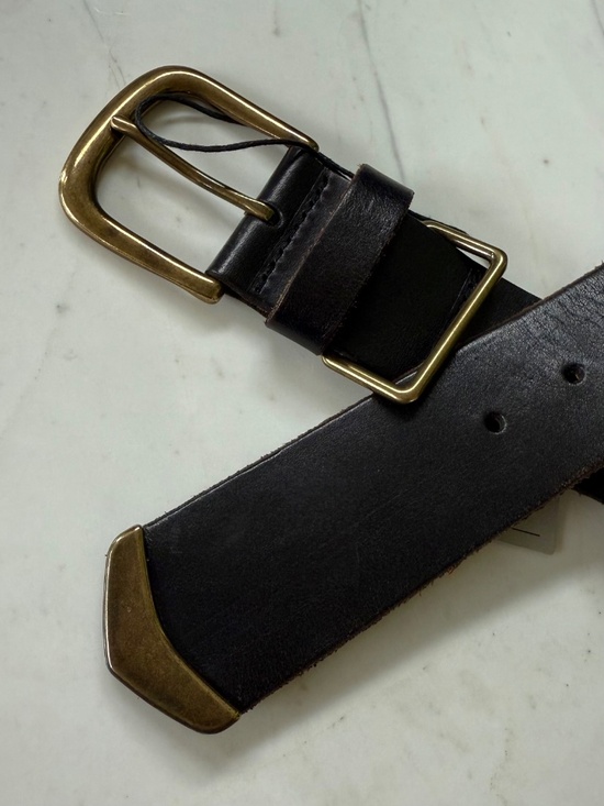 New Linea Pelle Vintage Leather Belt XS main image 6